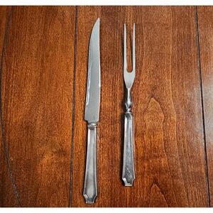 Vintage Insico Stainless Carving Knife & Fork‎